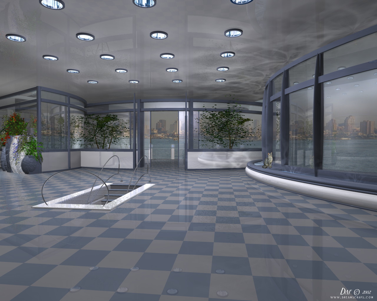 Blue and Glass Blue and Glass