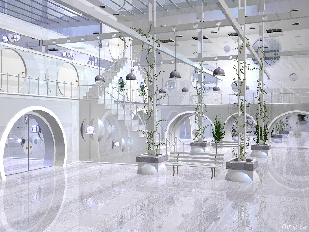 White Lobby White Lobby